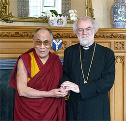 Rowan Williams and the Dalai Lama